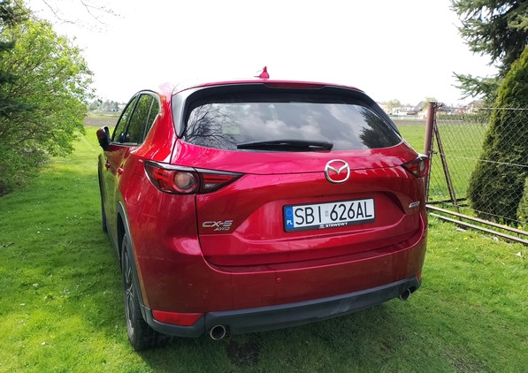 Mazda CX-5 cena 88900 przebieg: 94000, rok produkcji 2017 z Zambrów małe 436